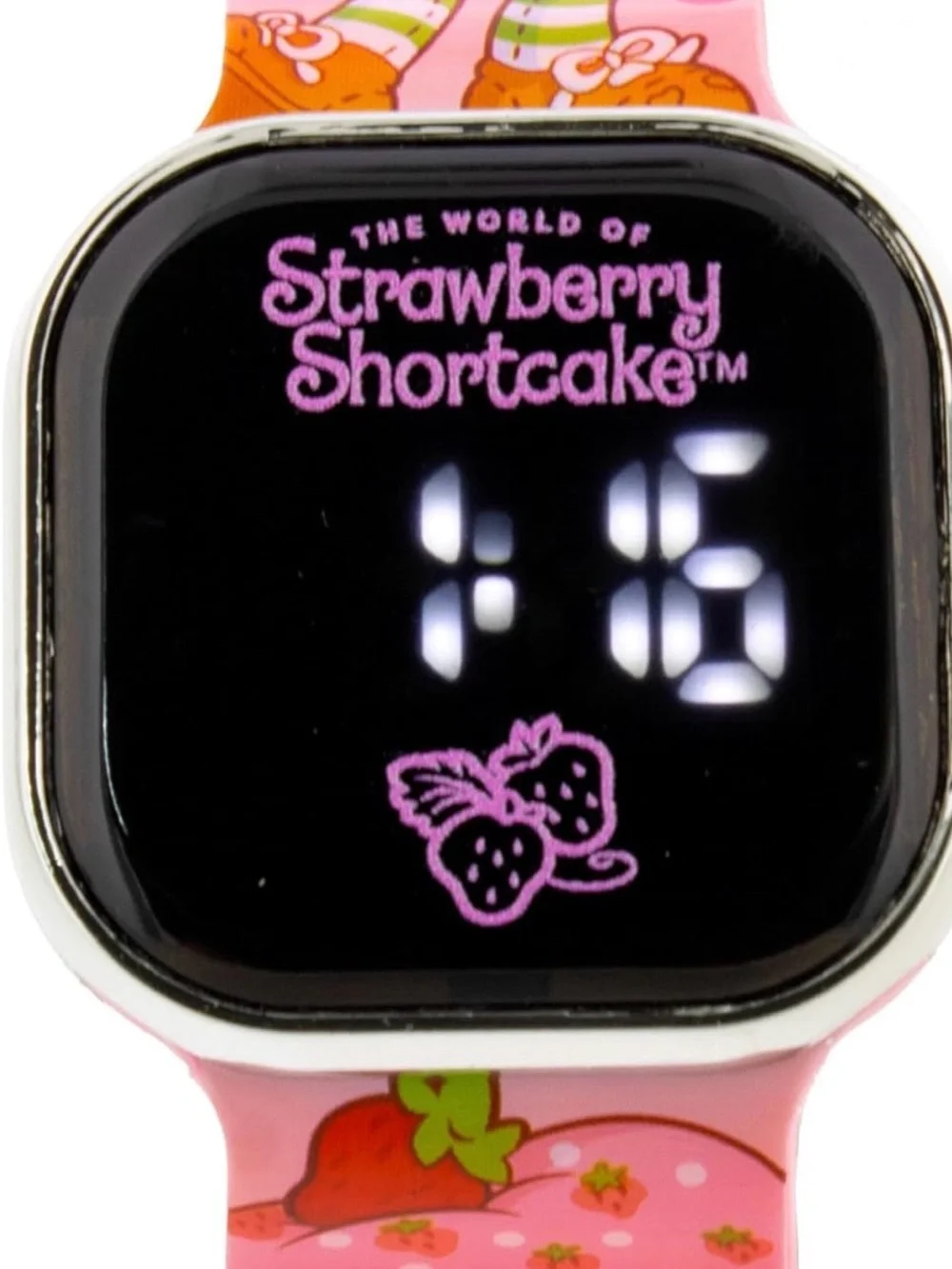 Kids watch  - Pink strawberry shortcake